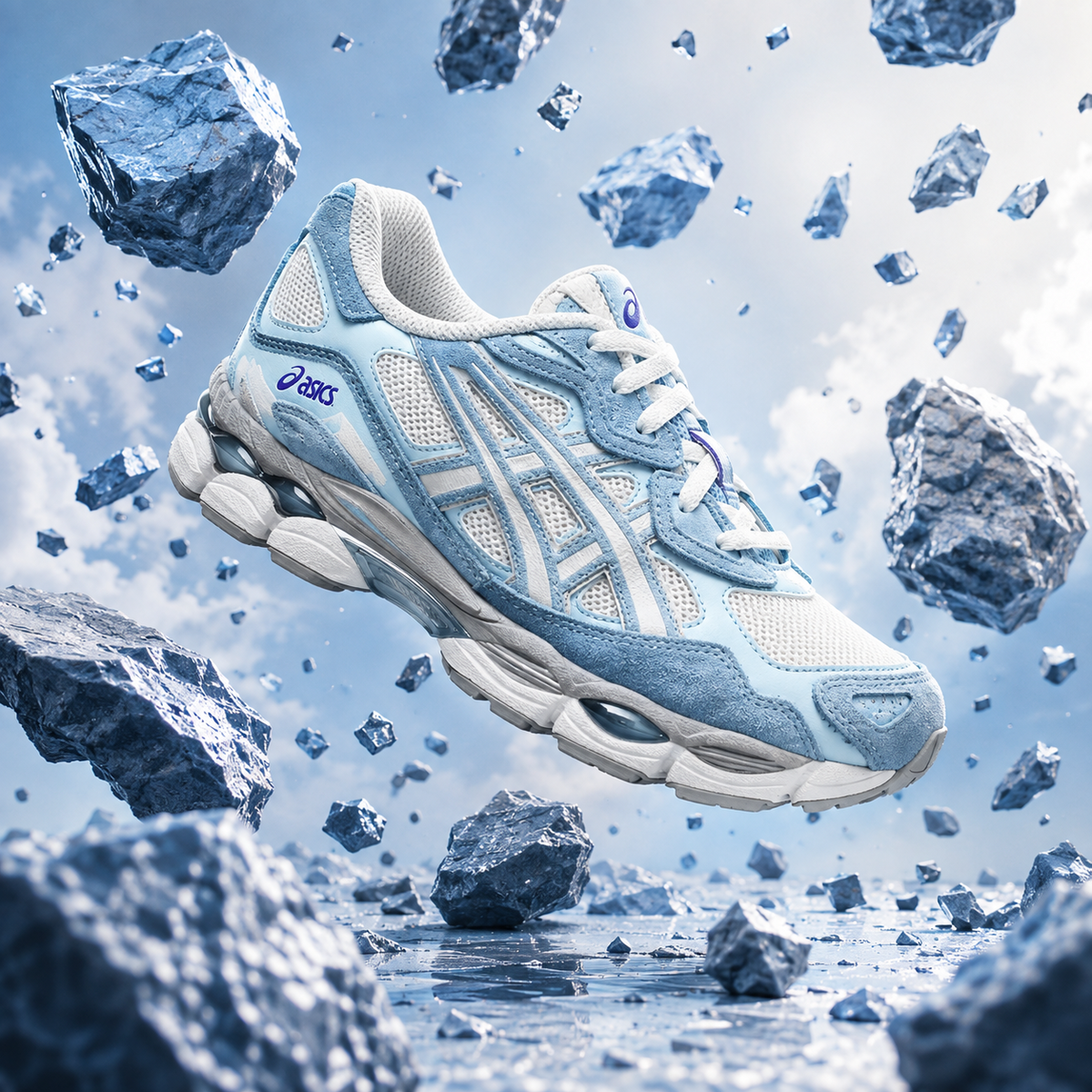 ASICS Gel-NYC Cream Arctic Sky
