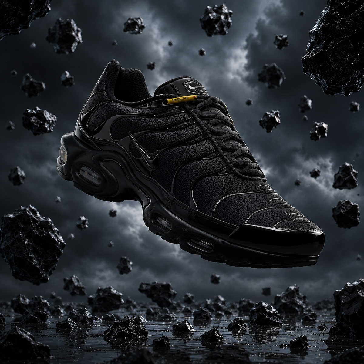 Tn triple black avec lacets TUNED SINCE 1998