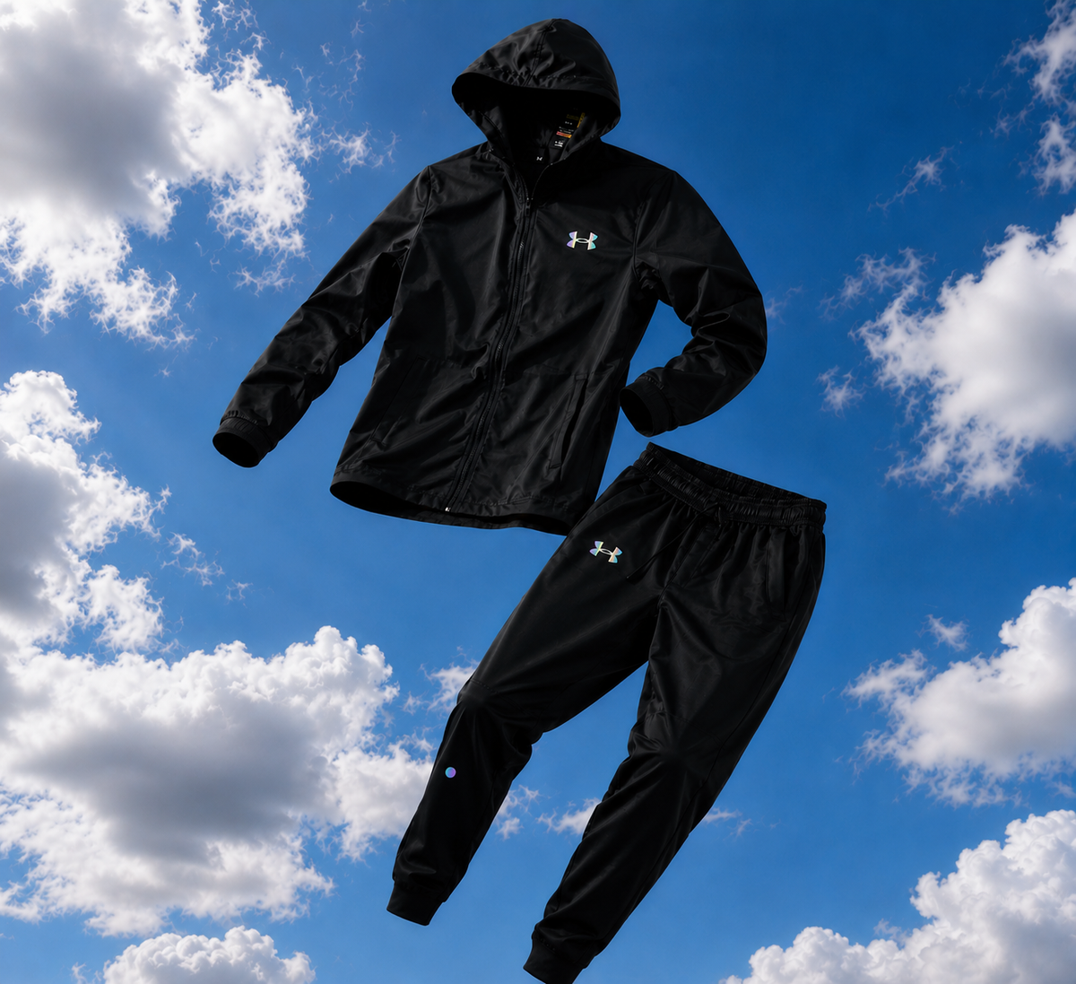 Ensemble Under Armour UA Launch running - vue 5