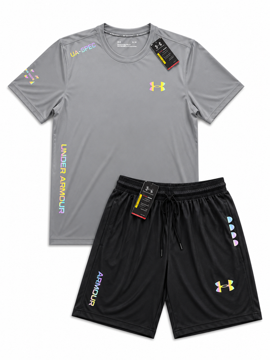 Ensemble Under Armour concept gris - vue face