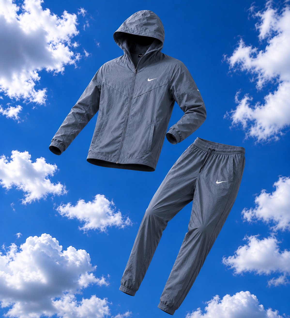 Nike Miler Running Jack smoke grey - vue 5